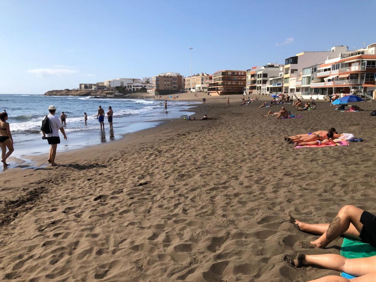 Espectacular En Primera Linea De La Playa Telde Exteriör bild