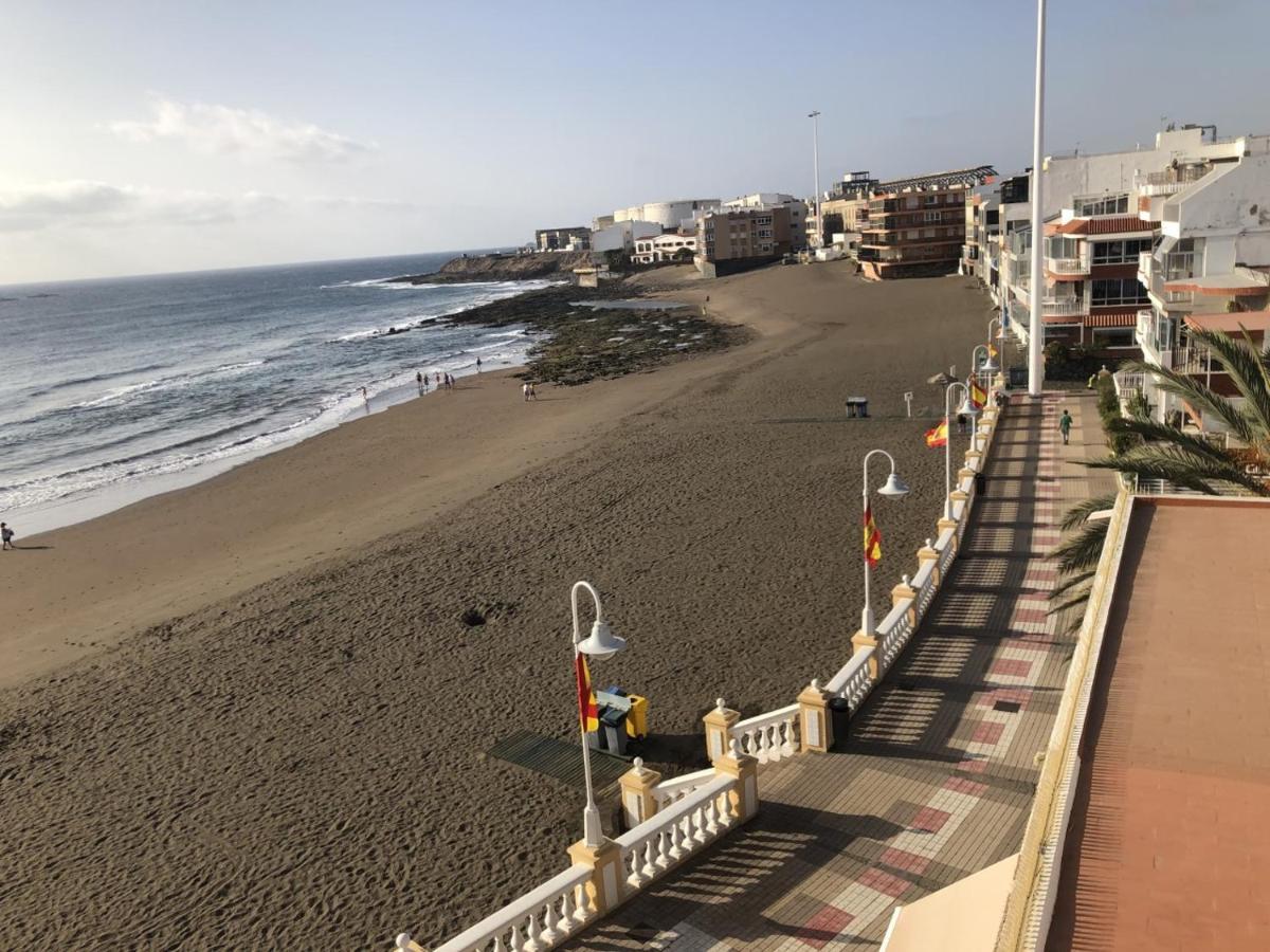 Espectacular En Primera Linea De La Playa Telde Exteriör bild