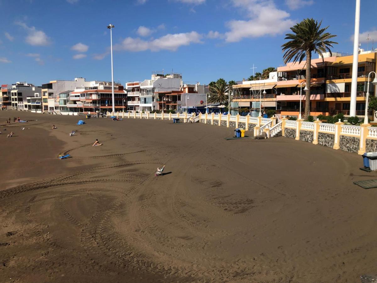 Espectacular En Primera Linea De La Playa Telde Exteriör bild