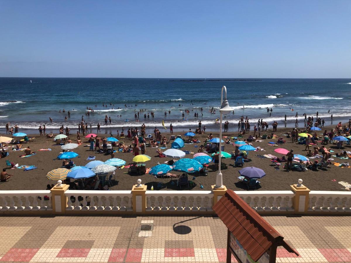 Espectacular En Primera Linea De La Playa Telde Exteriör bild