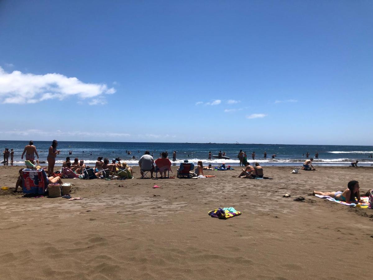 Espectacular En Primera Linea De La Playa Telde Exteriör bild