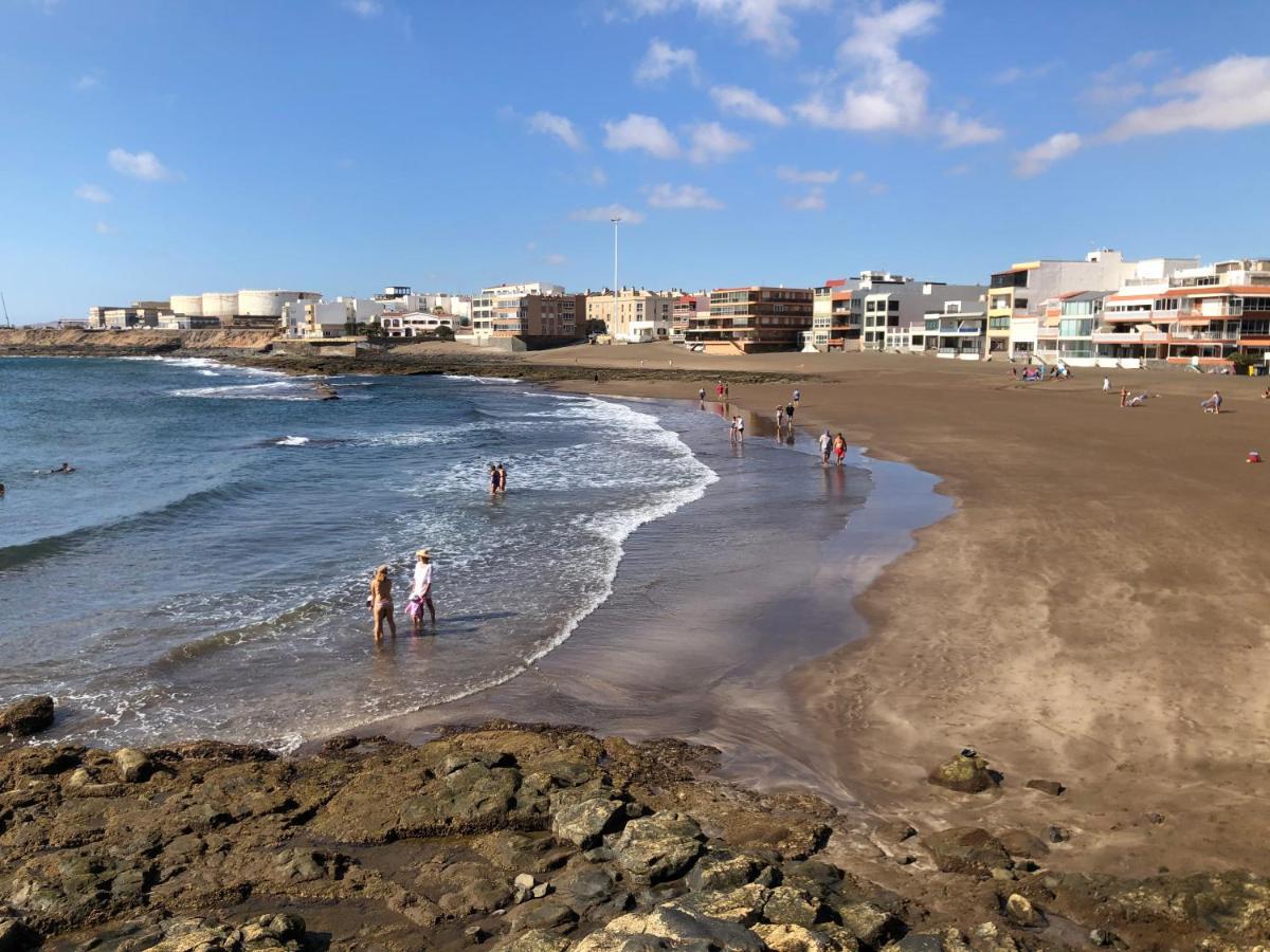 Espectacular En Primera Linea De La Playa Telde Exteriör bild