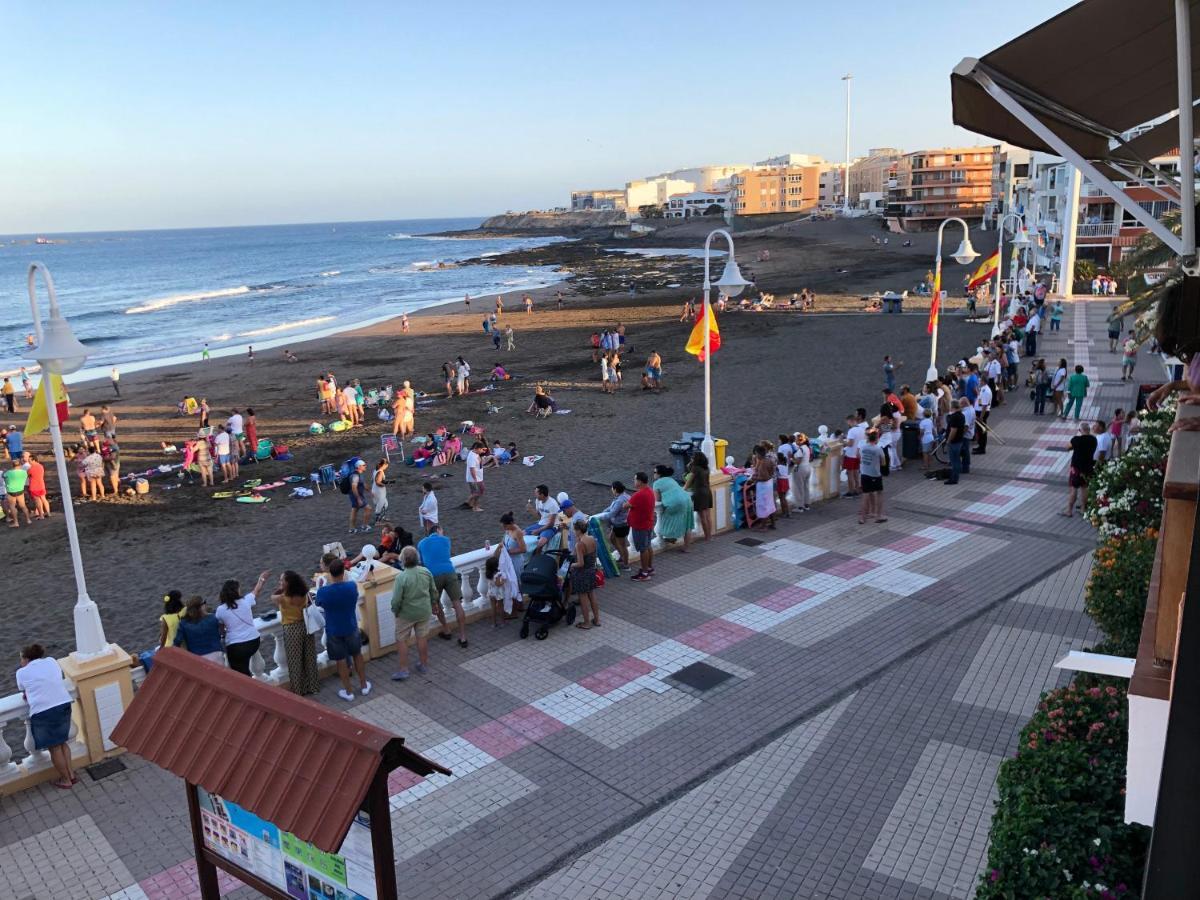 Espectacular En Primera Linea De La Playa Telde Exteriör bild