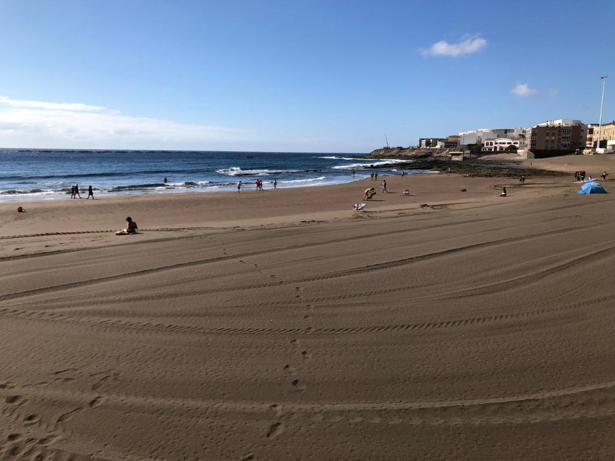 Espectacular En Primera Linea De La Playa Telde Exteriör bild