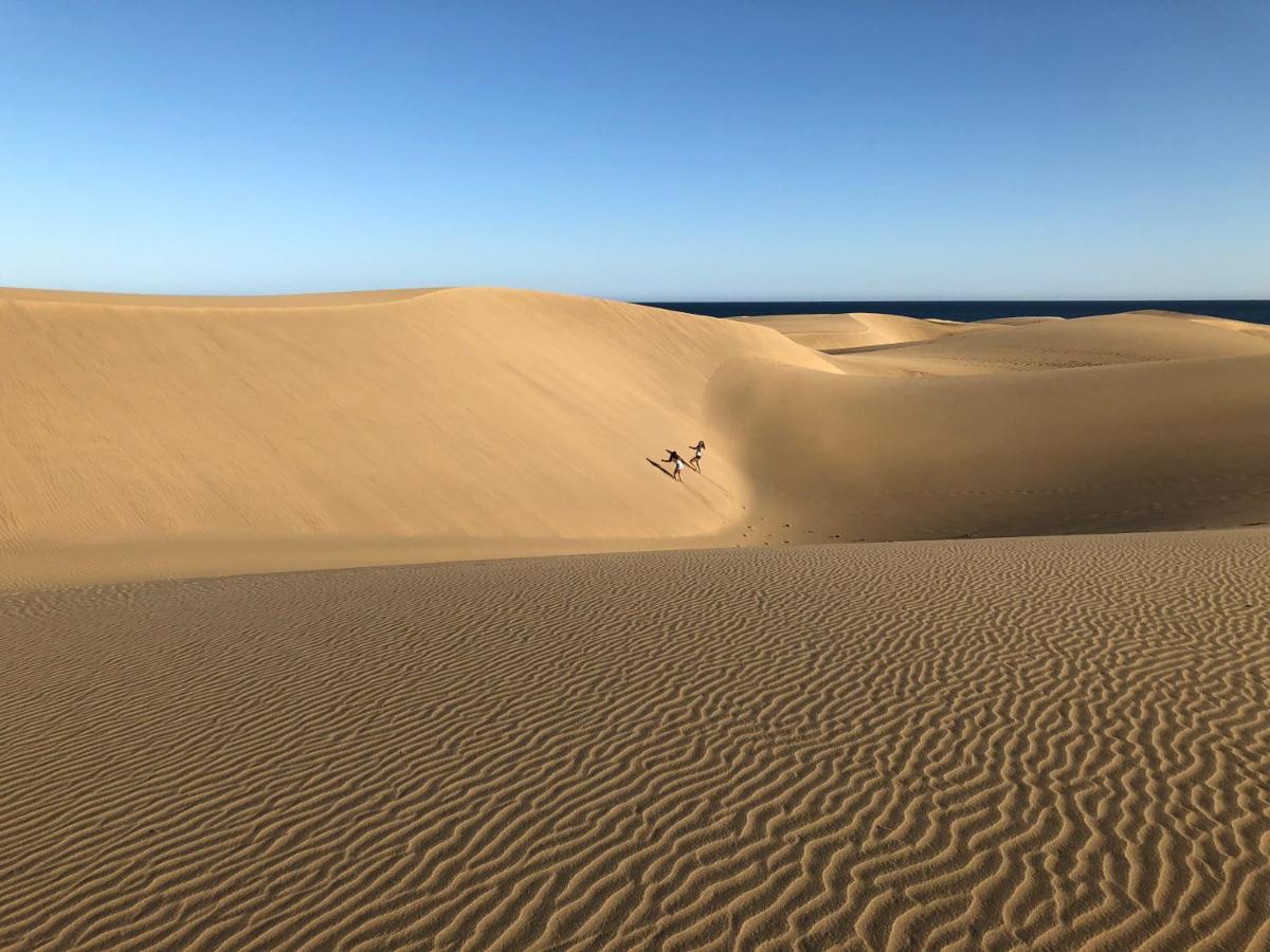 Espectacular En Primera Linea De La Playa Telde Exteriör bild
